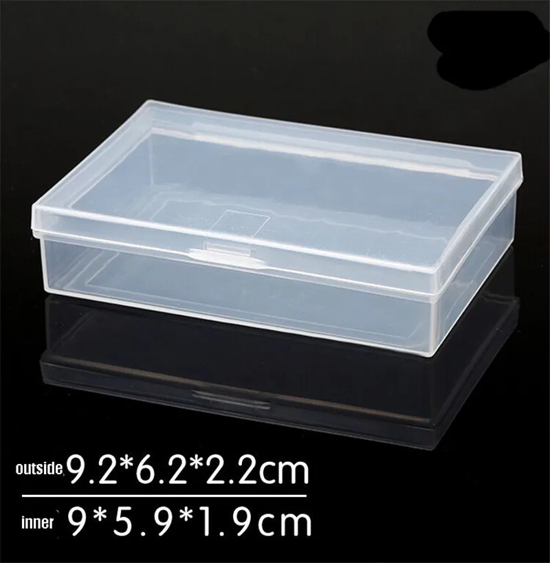 2/5/10 Pieces Transparent Plastic Boxes Playing Cards Container PP Storage Case Packing Game Card Box for Pokers Game set