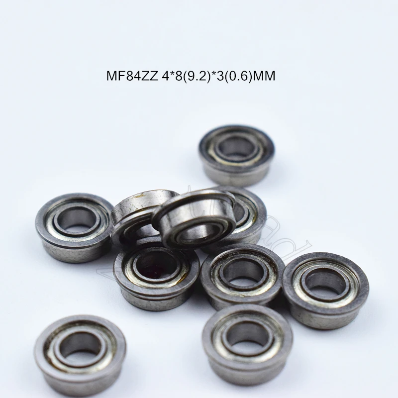 

MF84ZZ 4*8(9.2)*3(0.6)MM 10pieces bearing metal sealed free shipping ABEC-5 chrome steel miniature bearings hardware LF-840ZZ