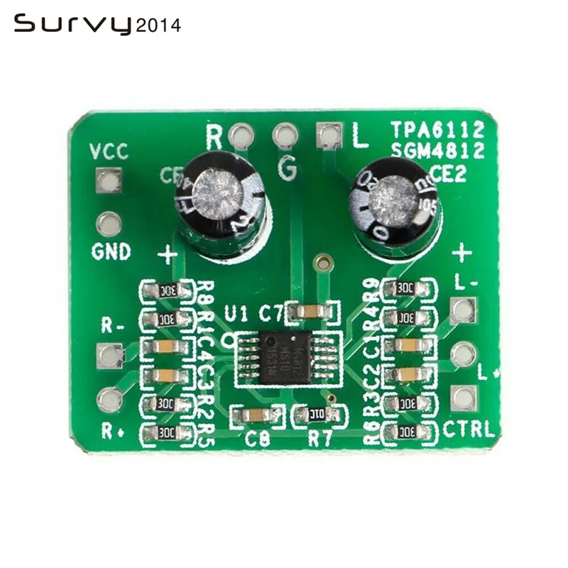 SGM4812 TPA6132 MAX97220 Headphone Amplifier Differential Balanced HIFI Module