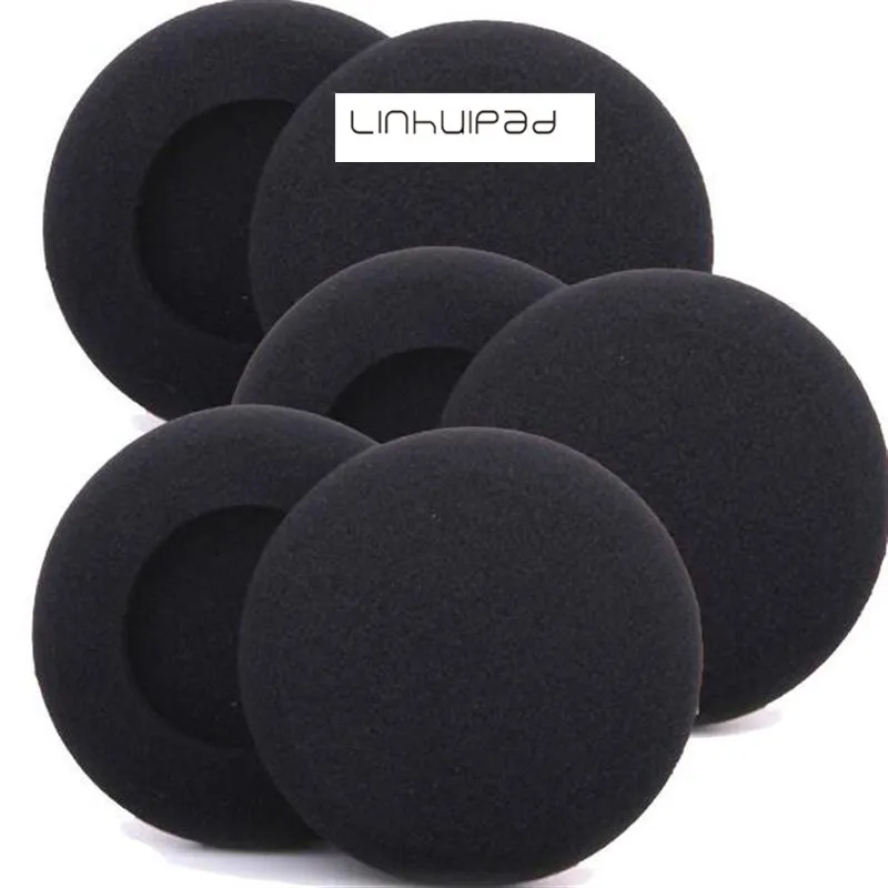 10 stücke 40mm schaum ohr pads ersatz ohr kissen weiche spong headsets ohrpolster abdeckung 10 stücke/lot für call-center-headsets