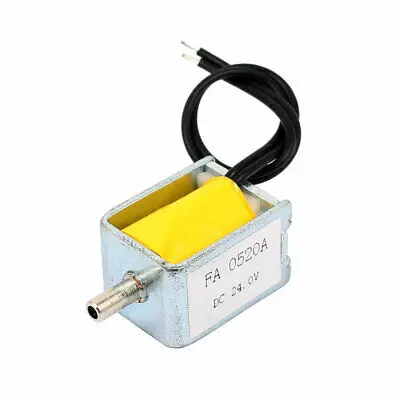 Válvula solenoide de vazamento de ar, micro reta sem vazamento de ar, ferro fundido, dc 24v fa0520a
