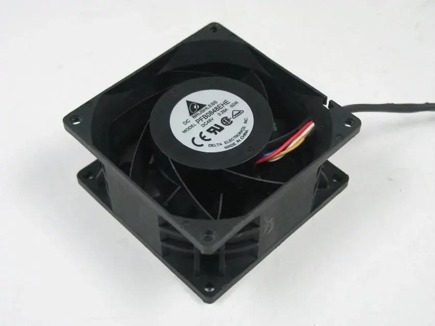 

Delta Electronics PFB0848EHE 9Z48 DC 48V 0.28A 80x80x38mm Server Cooling Fan