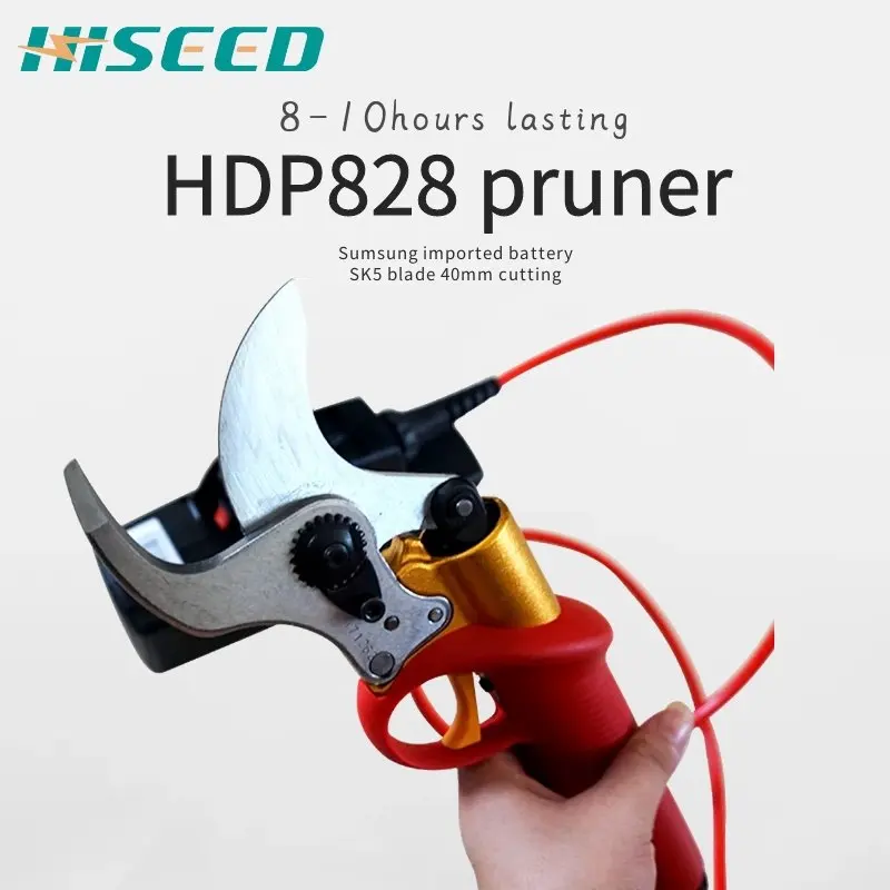 HDP828 40mm electric pruning shears, CE pruner (8-10 hours lasting)