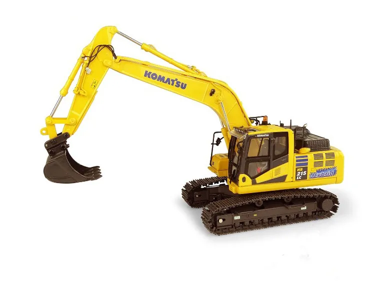 

Коллекционная литая под давлением масштабная модель, реплика 1:50 Komatsu HB215LC3, гибридный гидравлический экскаватор, японская версия, игрушечная модель из сплава UH8135