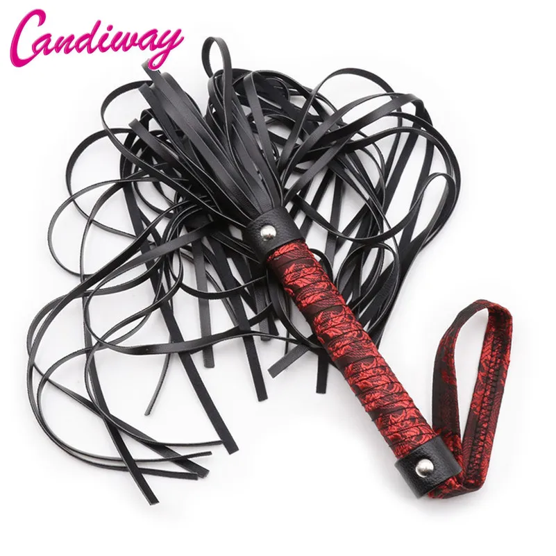CandiWay BDSM Whips tassel tails Bondage Boutique Slap 'n' Tickle Sex Toys  For Couple Adult Game Sexy Whip Flirt Erotic Toys - AliExpress 66