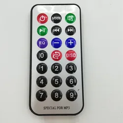 Universal 2pcs 21-key Wireless Remote Control With Learning Function for MP3 Subwoofer Speaker