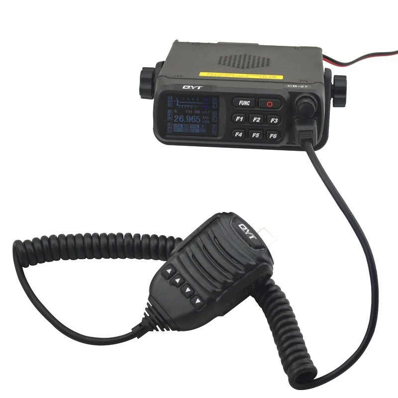 

QYT CB-27 CB Mobile radio AM/FM 12/24 4Watts 26.965-27.405MHz CITIZEN BAND ALL European MULTI-NORMS CB Mobile transceiver