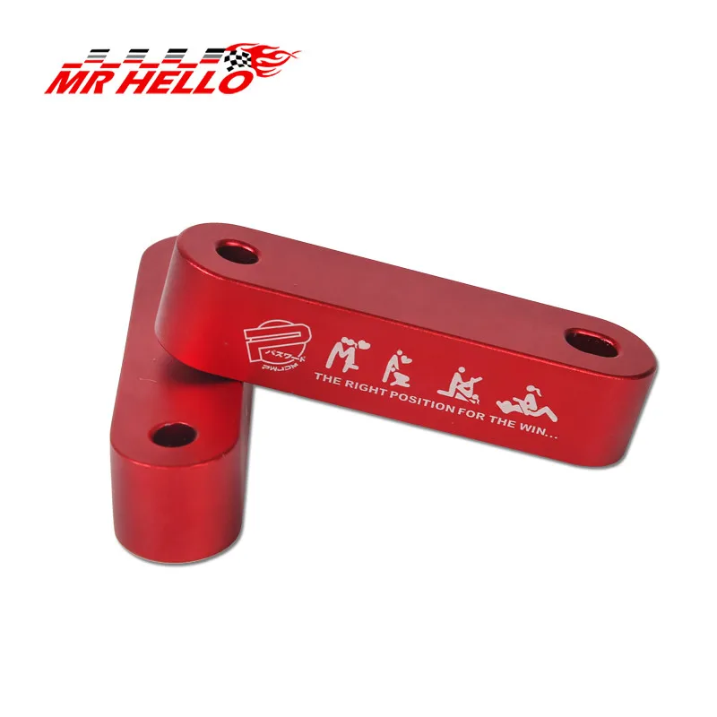 Jkdreamer lingote de capô de alumínio, conjunto risers espaçadores para 88-00 honda civic crx/90-01 para acura integrado