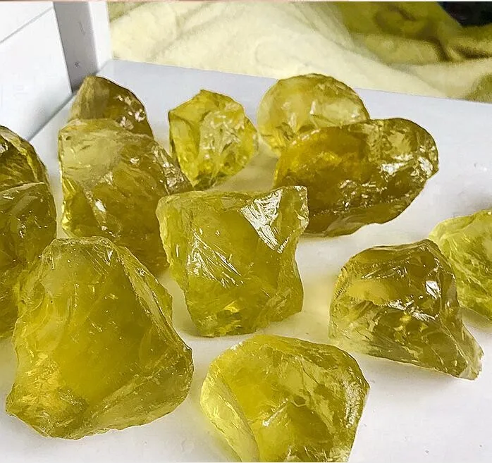 2.2lb Natural citrine crystal quartz stone nunatak sculpture decoration lucky ore energy chakra stones wholesale