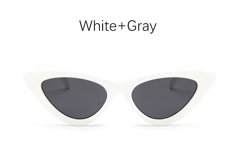 Cat Eye Schaduw Voor Vrouwen Mode Sexy Cateye Zonnebril Vrouw Vintage Retro Driehoekige Cateye Bril Zonnebril Vrouwelijke Eyewear