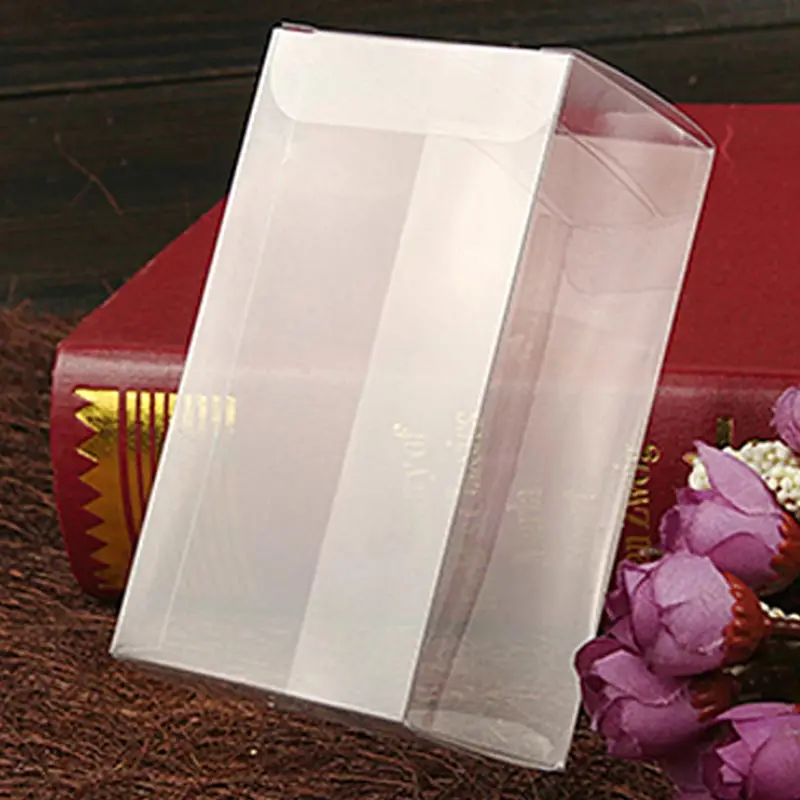 200pcs 4x5x9 Jewelry Gift Box Clear Boxes Plastic Box Transparent Storage Pvc Box Packaging Display Pvc Boxen For Wed/christmas