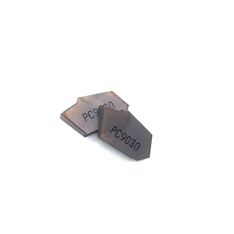 10PCS SP300 PC9030 Single head grooving carbide inserts CNC tool SP300 External Turning Tool or Internal Turning Tool