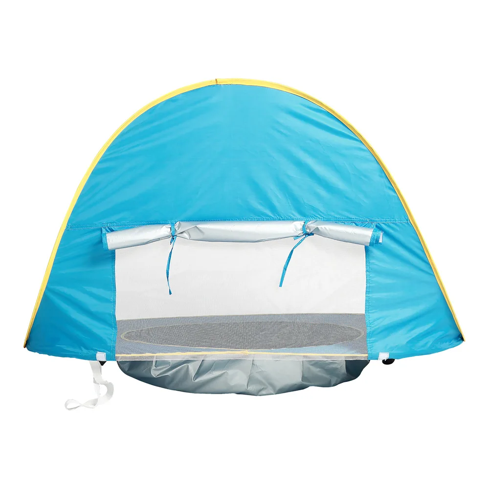 Bébé Tente De Plage Avec Piscine Portable Pliable Sunshelter Étanche Intérieur Extérieur Camping Parasol Tente De Plage Pour Enfants
