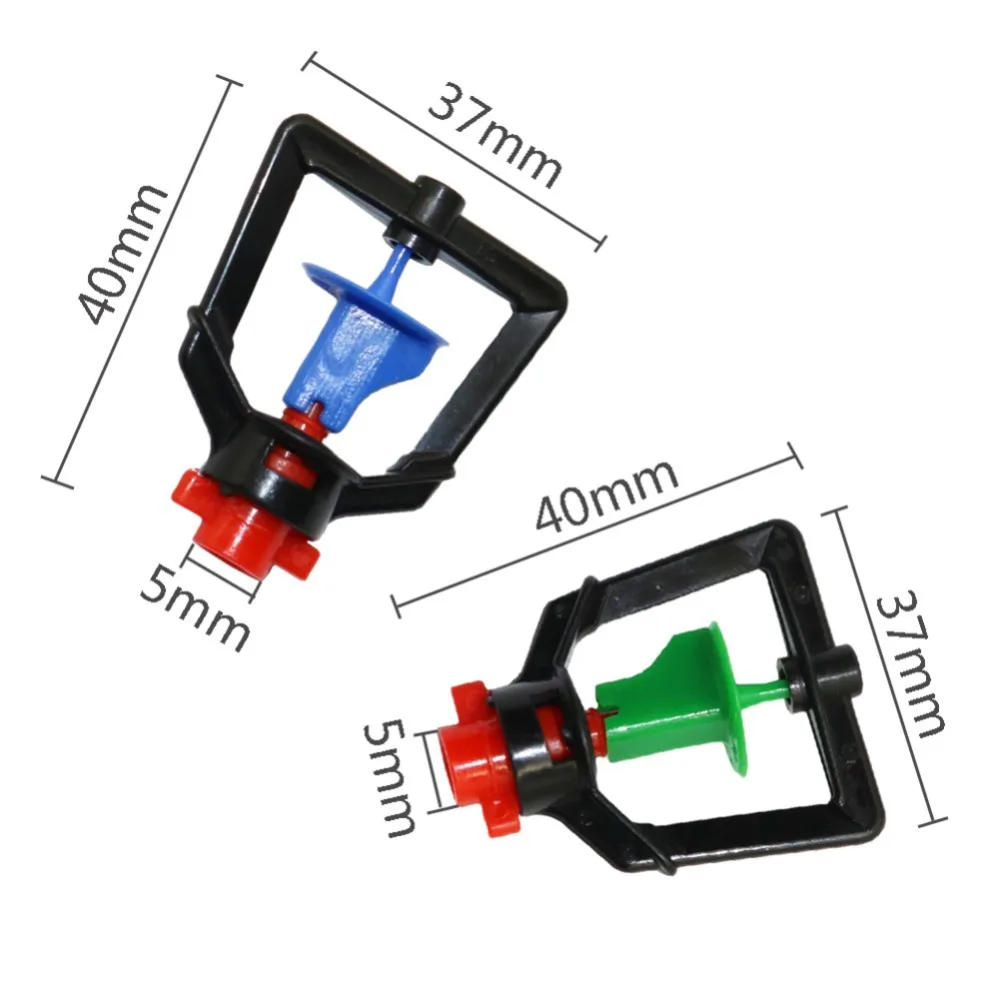 360 Degrees Multi-nozzle sprinkler Agriculture Greenhouse Spray up vertically, Suspension Nozzle Water Fogger 1 Pcs