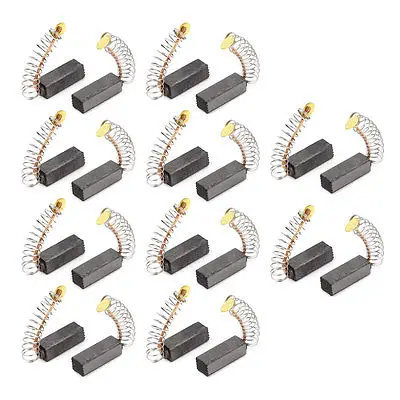 20 Pcs Sostituzione Riparazione Parte Del Motore Spazzole di Carbone 17mm x 6mm x 6mm