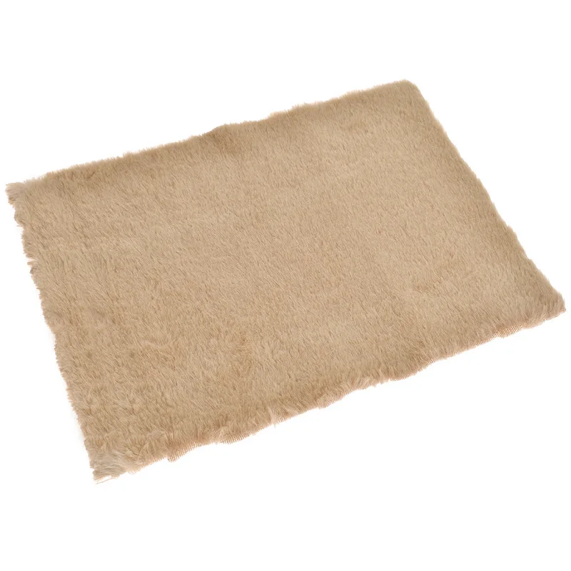Autumn Winter DIY Patchwork Garment Decoration Immitation Fur Fabric Handmade Sew-On Clothes Accessories