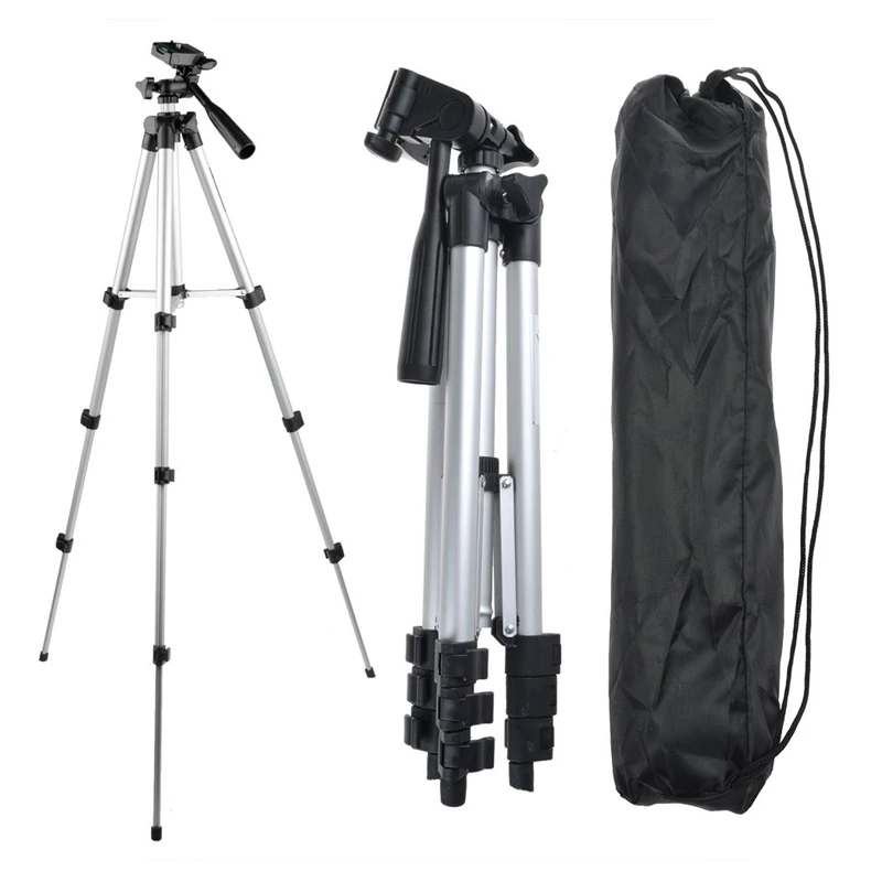 WEIFENG WT3110A Aluminum Portable Camera Camcorder Tripod for Canon Nikon Olympus Digital Camera cellphone