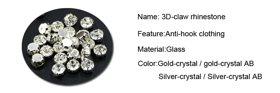 4mm-8mm Shiny Sparkle Crystal Strass zum Aufnähen von Strasssteinen für Kleidung, Kleid, Handtasche, 3D-Näh-Strasssteine, Dekoration, DIY – Detail 8