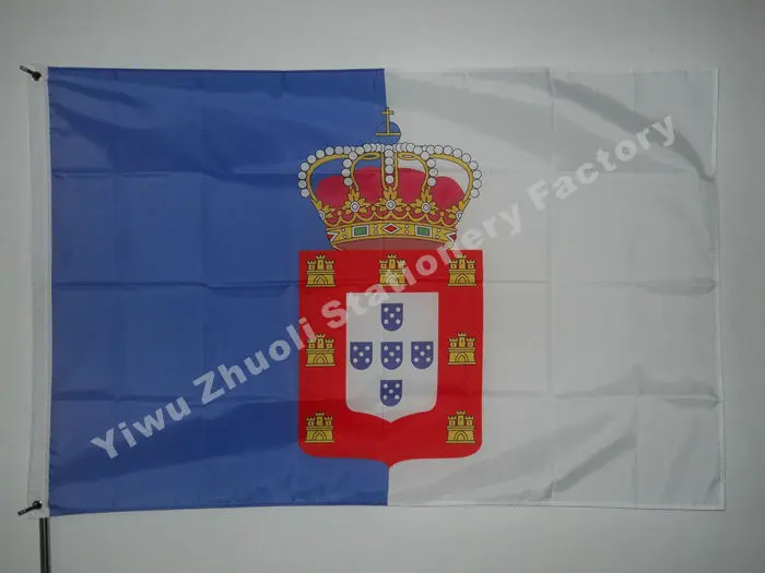 Portugal 1830 Flag 90X150CM 3X5FT 100D Polyester Double Stitched High Quality Banner Ensign Free Shipping