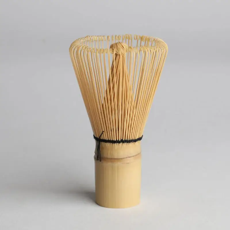 Japanese Bamboo Matcha Whisk Traditional Natural Bamboo Preparing For Green Tea Powder Chasen Brush Tool LX6212