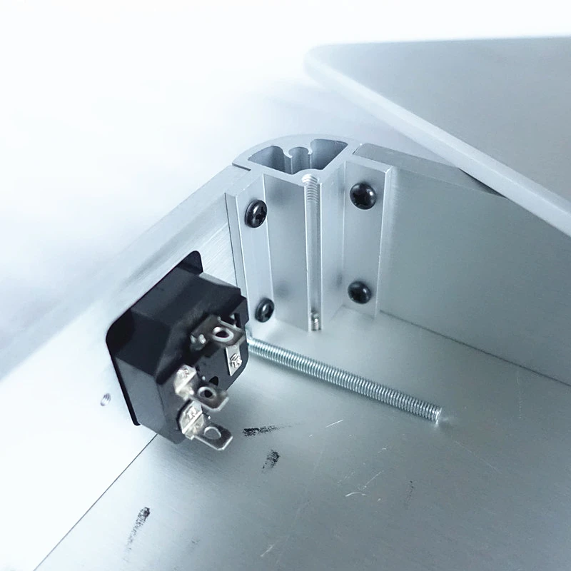 هيكل صندوق من الألومنيوم لمكبر الصوت ، مبيت 214 × 214 × 55 مللي متر لمكبر الصوت ، سماعة رأس ، مضخم صوت مسبق dac