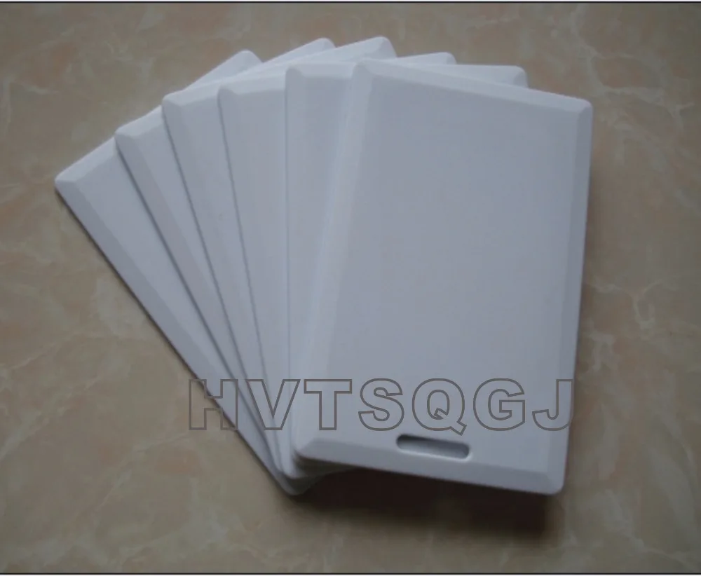 

Free shipping 100 pcs Clamshell RFID Smart cards with T5577,Thick cards , RFID Hotel cards