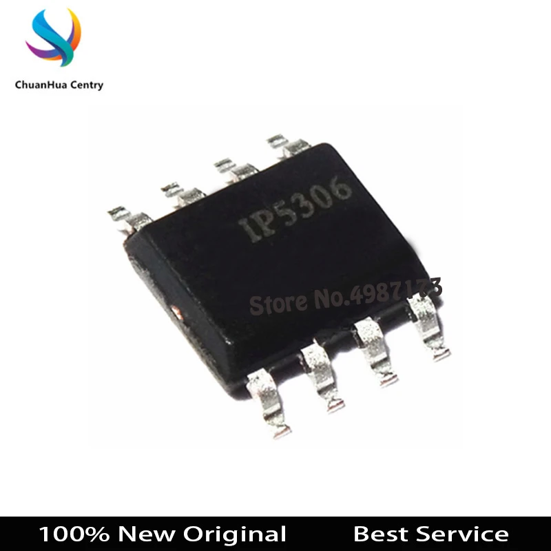 

5 Pcs/Lot IP5306 5306 SOP8 In Stock New and Orginal