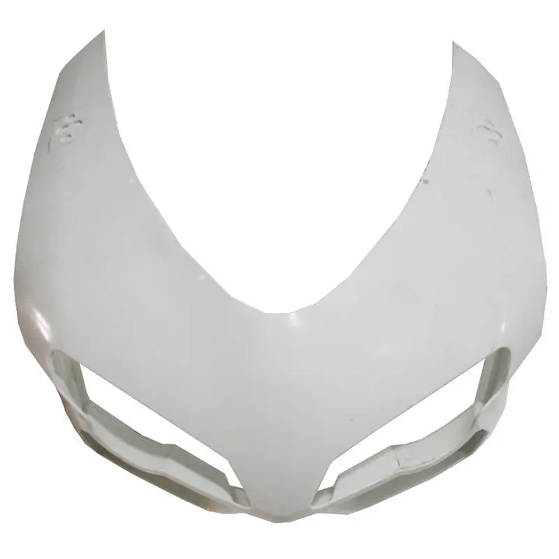 

Motorcycle Unpainted White Upper Front Fairing Cowl Nose For DUCATI 848 1098 1198 2007-2012