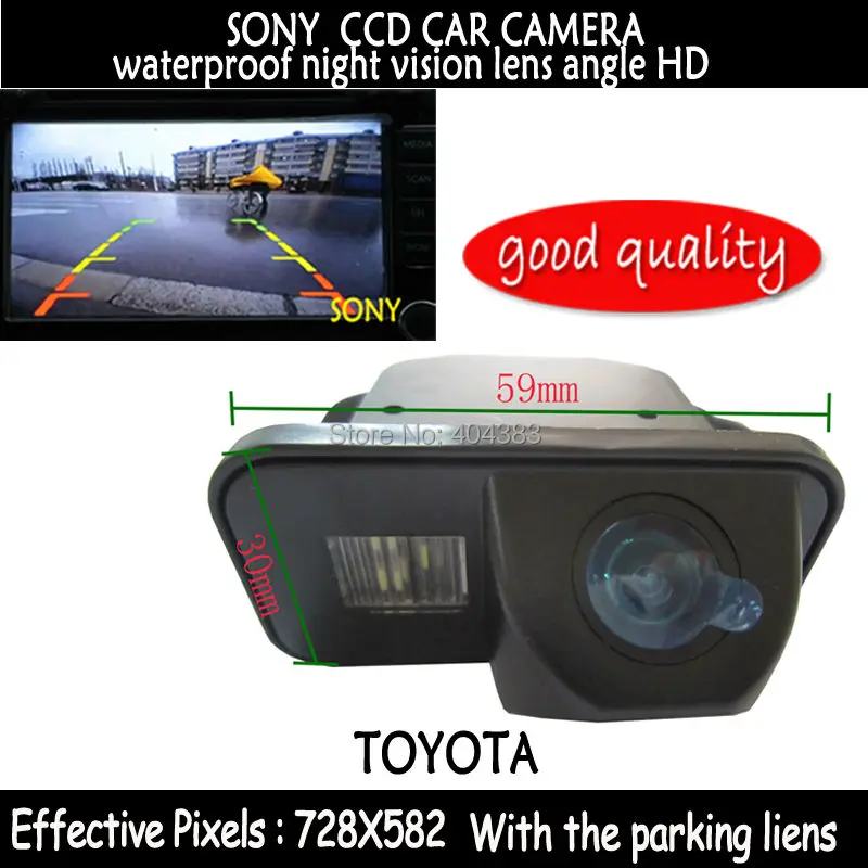 

FUWAYDA CCD HD Car RearView Reverse Backup Color Camera waterproof night vision led for TOYOTA LAND CRUISER PRADO 2700 4000