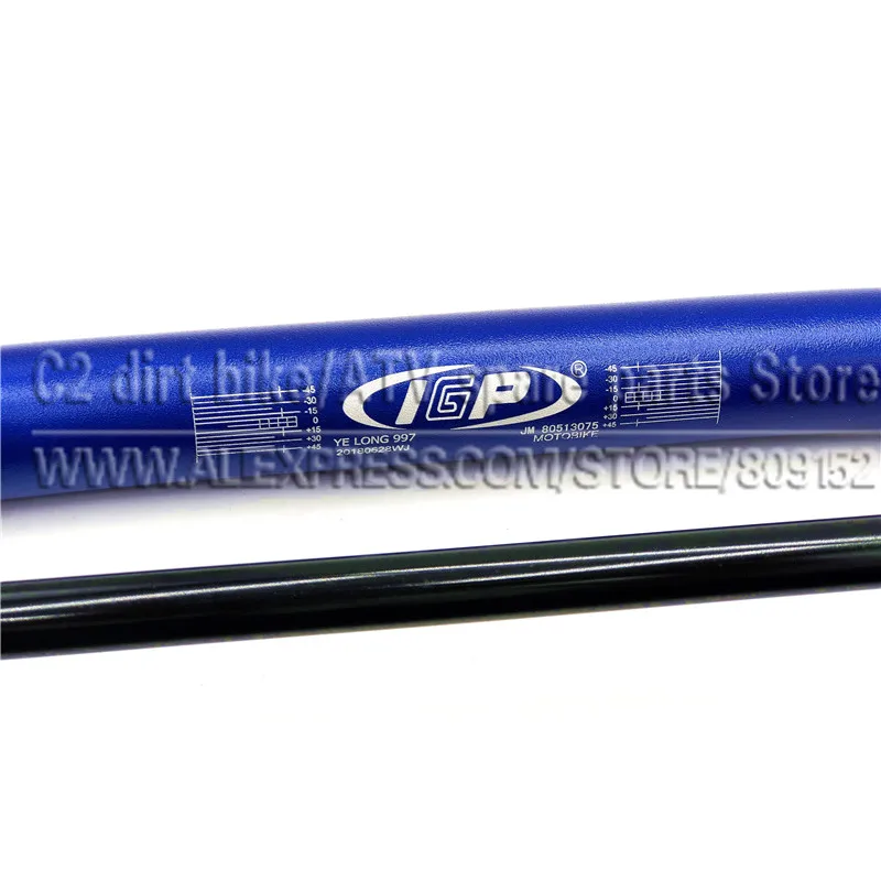 6061 Aluminum Caken T6 High Quality Handlebar Motorycle Bar 1-1/8\