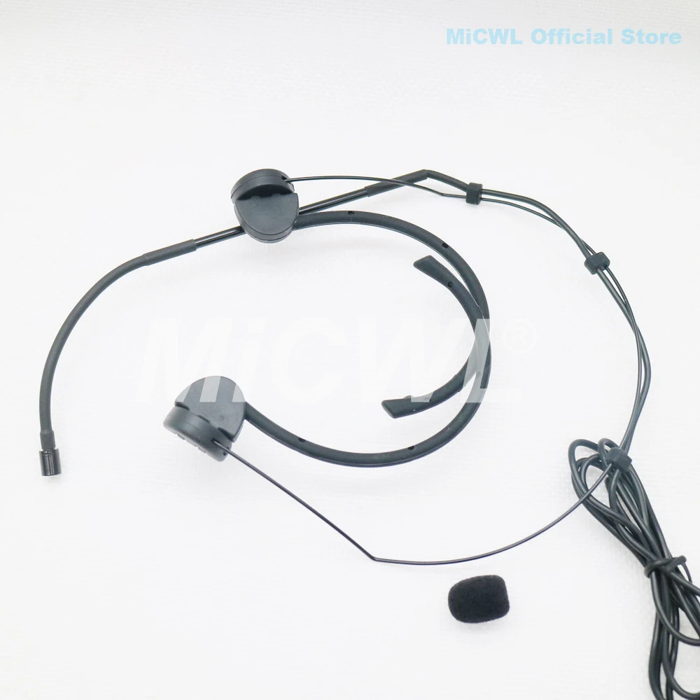 Auriculares de condensador plegables profesionales, micrófono para MiPro TA4F XLR, bloqueo de 4 pines, sin cable, SM98