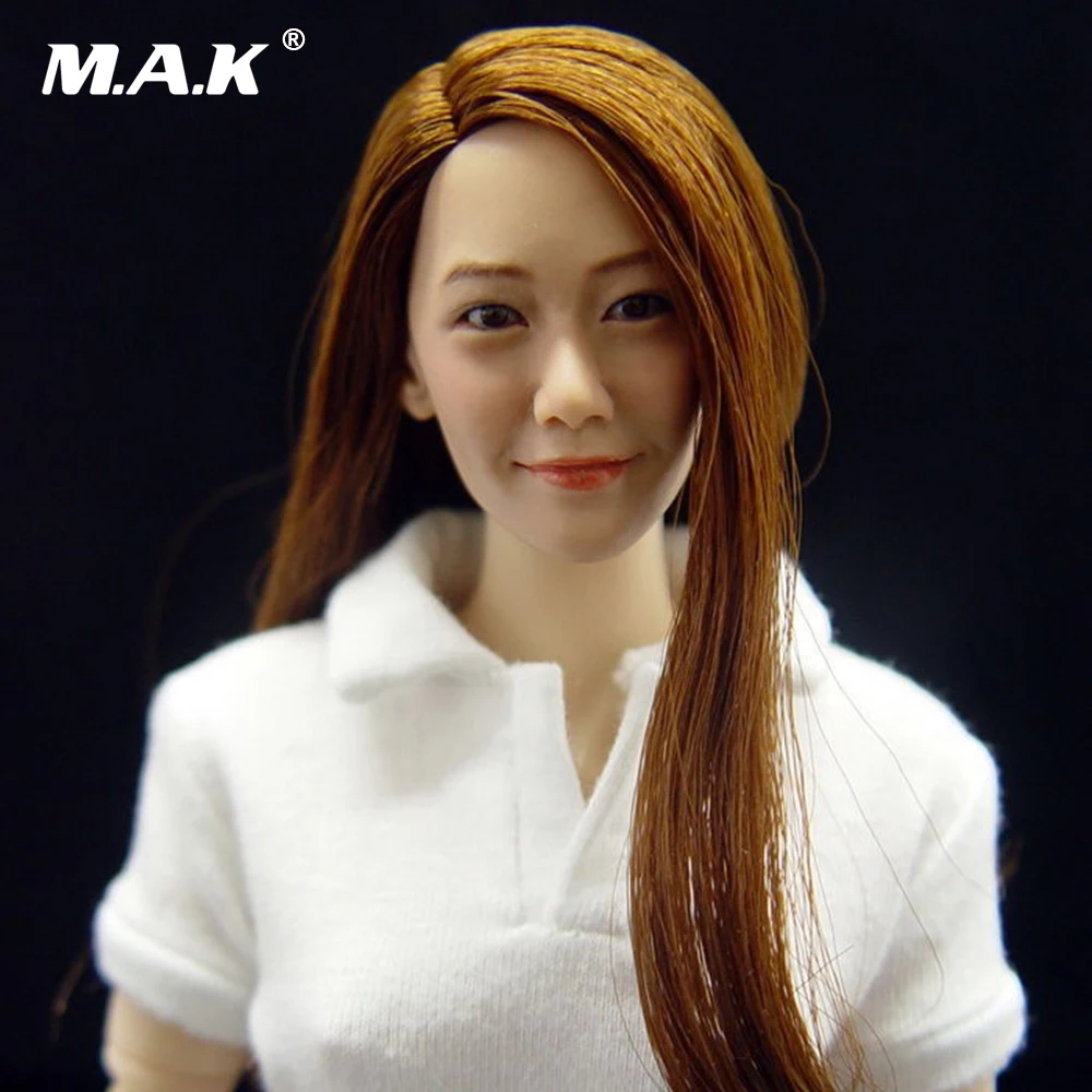 1/6  Model Female CG CY Girl Head Sculpt Headplay Figure Head KM005 for 12