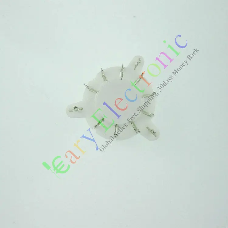 En gros et au détail 8 pièces 9 broches TUBE VACCUM prise économiseur AUDIO pour 12AX7B 12AU7 amplificateurs audio pièces de bricolage livraison gratuite