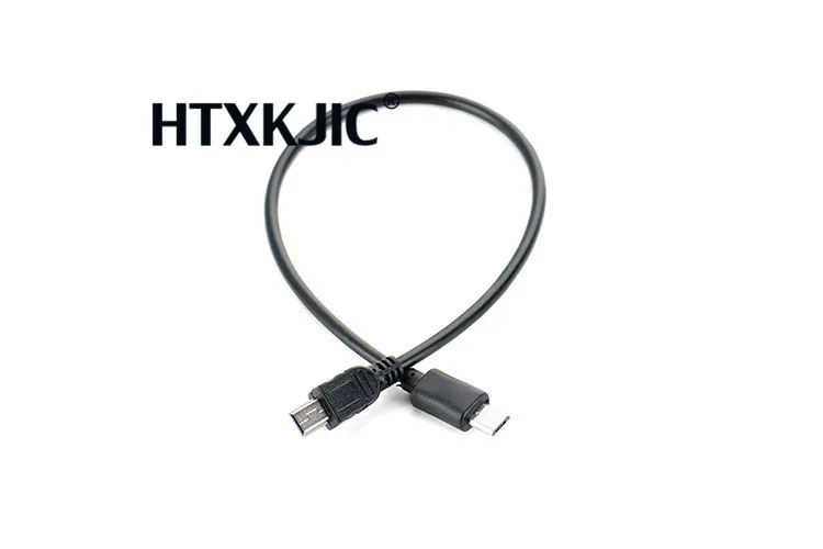 كابل محول بيانات ذكر ، محول بيانات ، ذكر ، 5 سنون إلى USB صغير ، 25 سنتيمتر