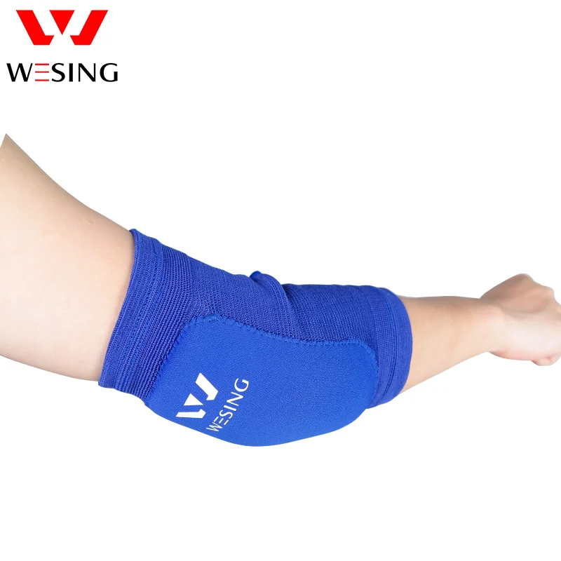 Wesing High Quality MMA Sports Sanshou Elbow Guard Muay Thai Boxing Sanda Knee Pad Arm Protector