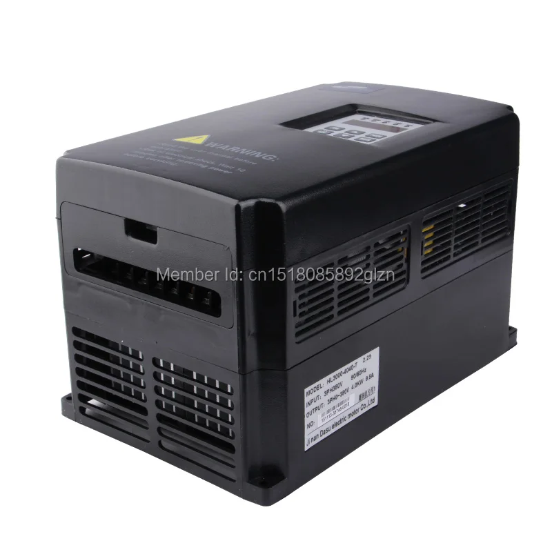 RITUO 4.0KW VFD inverter di frequenza di 220v 3.7kw VFD inverter a frequenza variabile