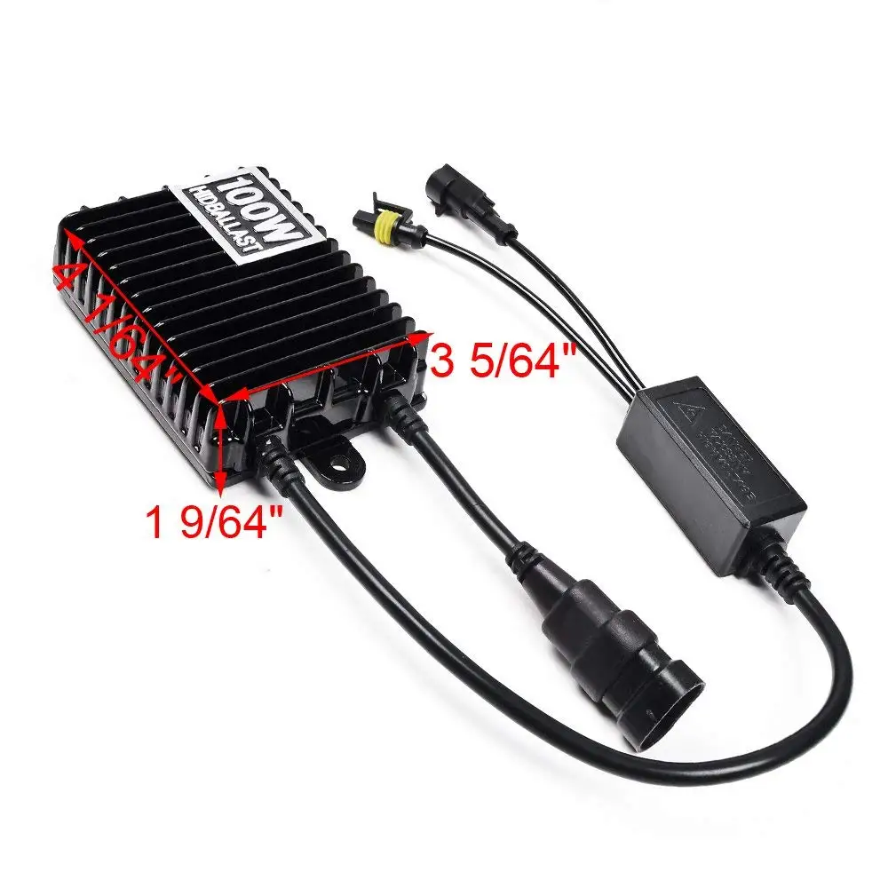 Niscarda H1 H3 H4 H11 9006 100W 4300K 6000K 8000K Ballast HID Xenon 12V Car Light Headlight 9005 9006