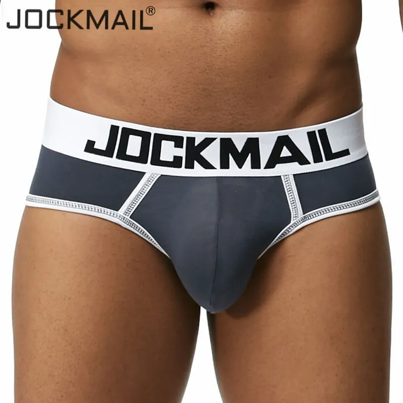 JOCKMAIL Brand Sexy men Underwear Penis Pouch Modal Soft men Briefs Male Panties shorts calzoncillos Slip cueca Gay Underwear