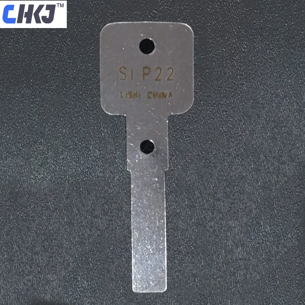 CHKJ oryginalne narzędzie Lishi klucz główny SIP22 Lishi 2 w 1 narzędzie dla Fiat Alfaro Mio Marsala Siti Auto Car Key ślusarz Repair Tool