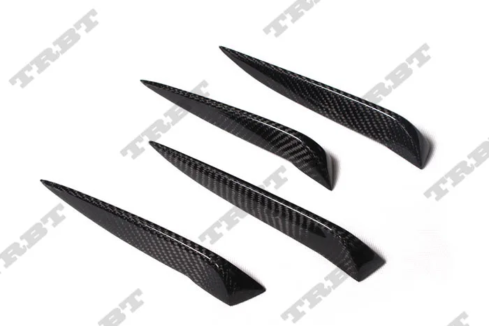 Fit for audi s3 A3 SLINE carbon fiber wind knife Flank blade