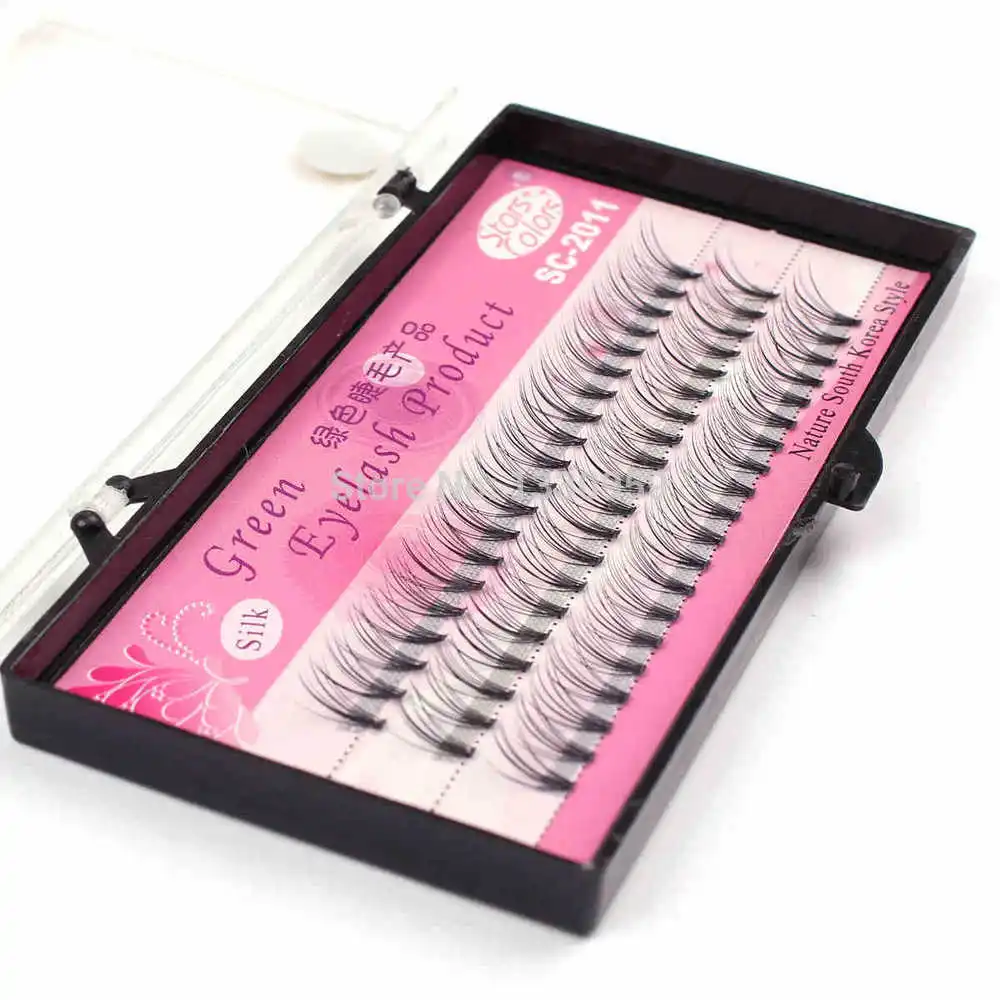 10D Silk Eye Lashes Natural Soft 0.07mm C Curl Easy Fan False Eyelashes Extension Grafting Premade Volume Eyelash