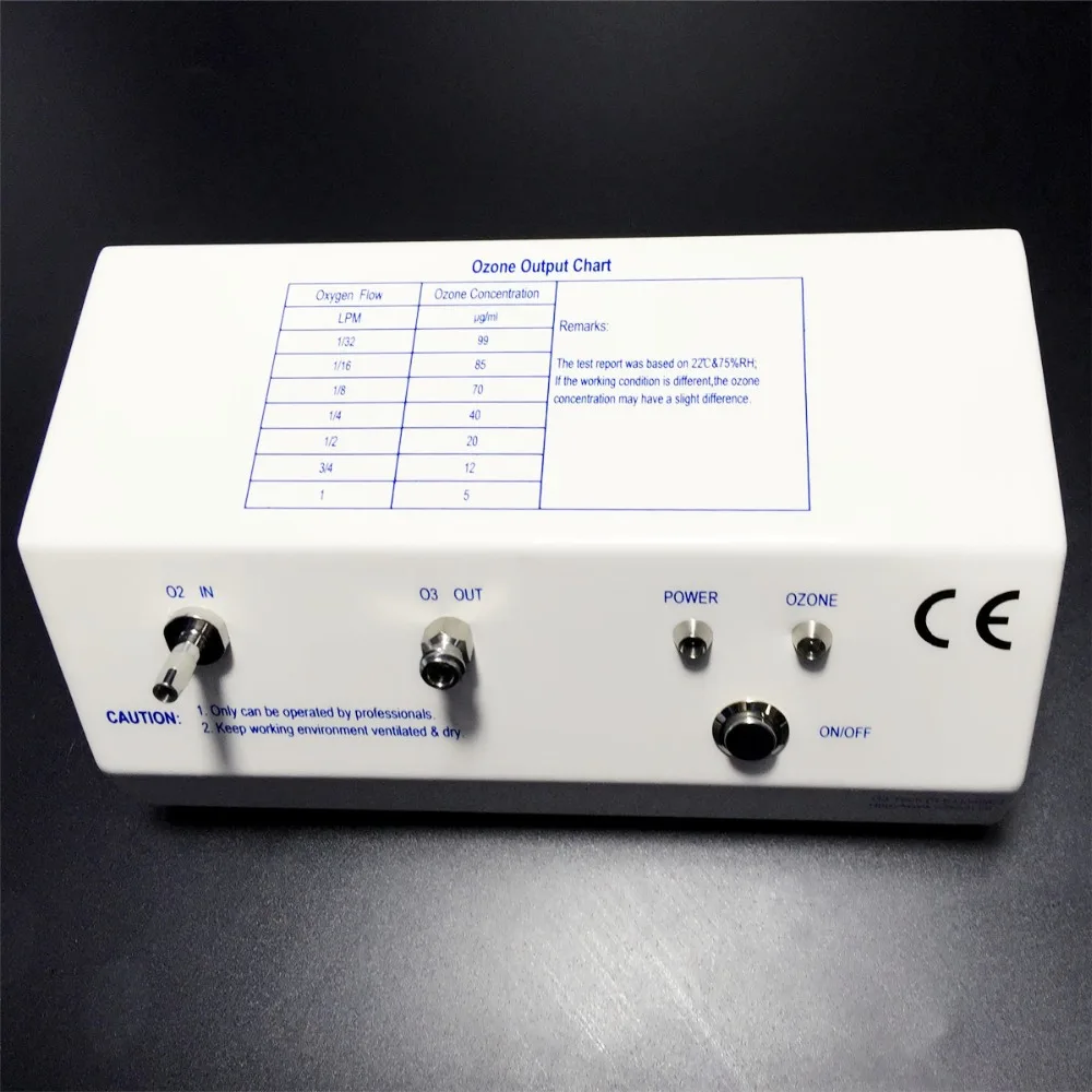 DC12V Laboratory Ozone Generator Clinic Ozone Therapy  Device with Oxygen Regulator