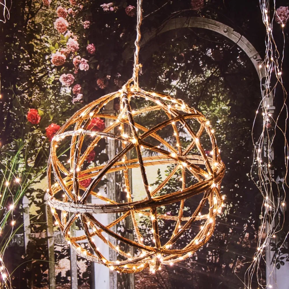 600 LEDs Vines Lights Copper Wire Waterfall led fairy string Lights Christmas Wedding Party Holiday Tree Decoration