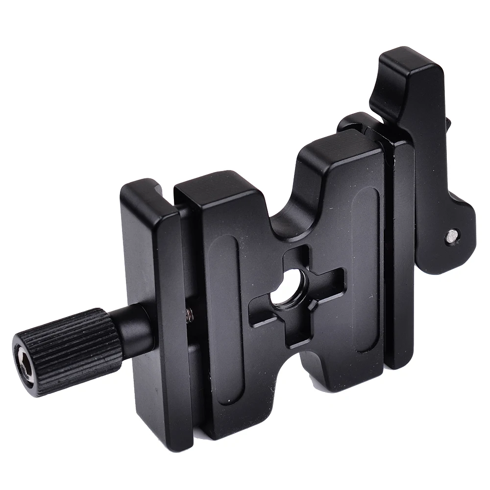 حمامة الذيل عرض قابل للتعديل رافعة الإصدار المشبك ل Sirui Benro RRS Sunwayfoto كرة ثلاثية الرأس