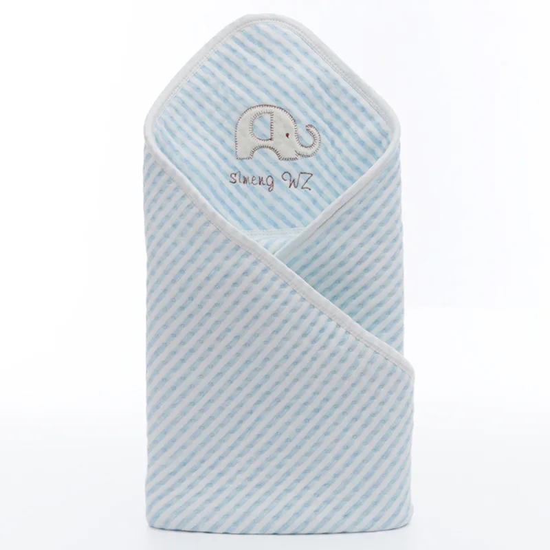 Baby Blanket Newborn Infant Bebe Muslin Cotton Breathable Envelop Swaddle For New Baby Hooded Sleepsack Parisarc Blankets