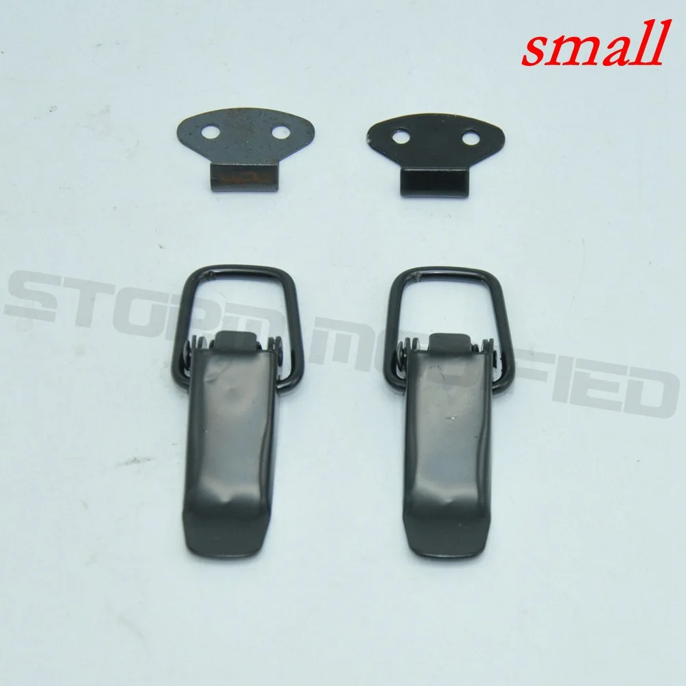 SuTong Security Hook Lock Clip Kit Universal Clip Hasp For Racing Car Truck Hood Quick Release Fasteners