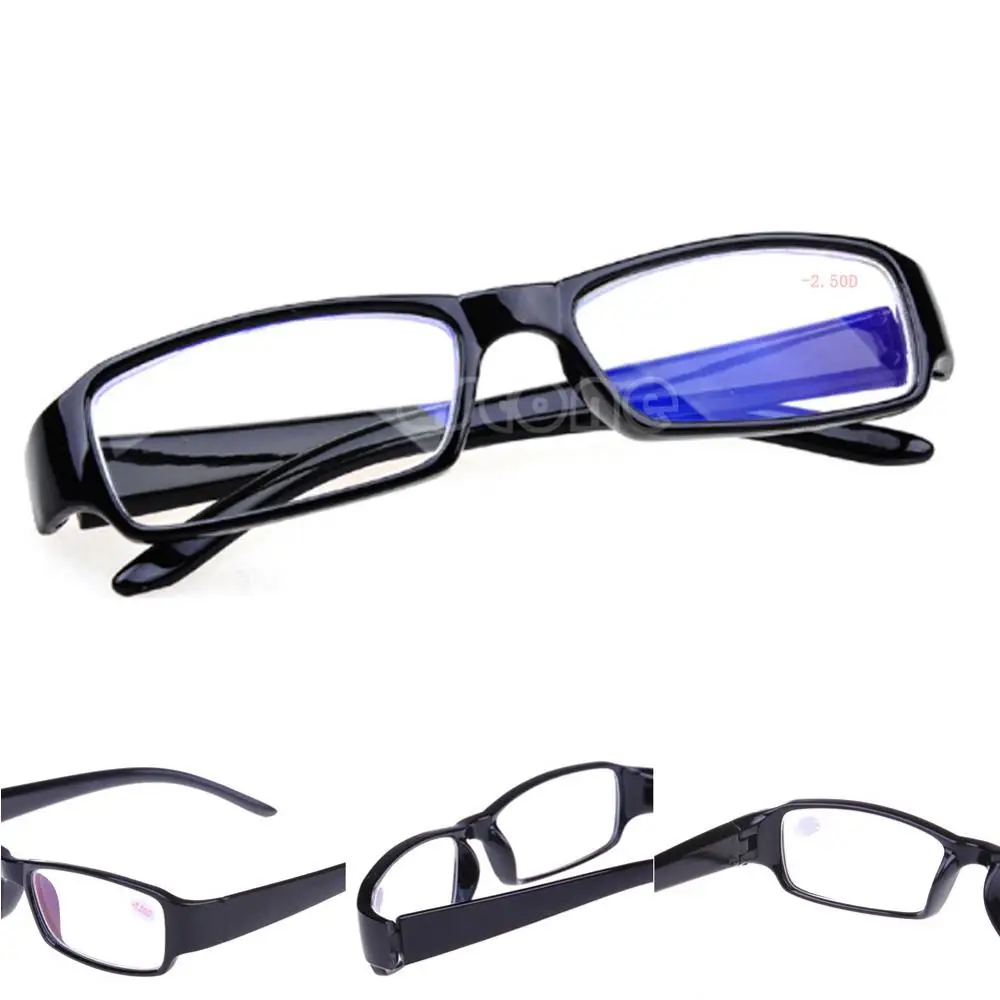 Black Frames Eyeglass Myopia Glasses -1 -1.5 -2 -2.5 -3 -3.5 -4 -4.5 -5-5.5 -6