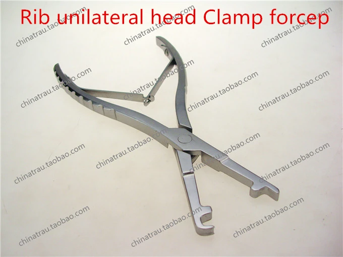 

medical orthopedic instrument Rib unilateral head Clamp forcep sternum Rib bone plate unilateral bender Bone plate bending plier