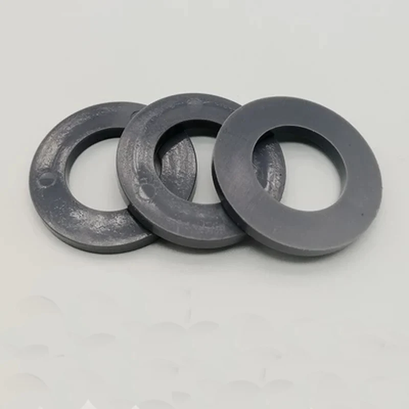 10PCS M3/4/5/6/8/10/12/14/16/20 Gray-black nylon flat pad PVC plastic flats pads Polyvinyl fluoride plastics