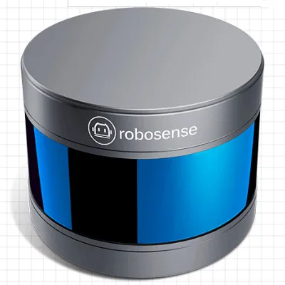 3D lidar sensor RS-LiDAR-16  RoboSense 16-beam miniature LiDAR autonomous driving robots environment perception and UAV mapping